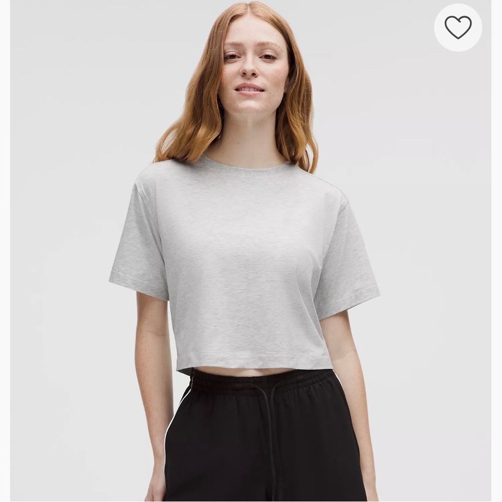 Lululemon size 4 Cotton Crop Top